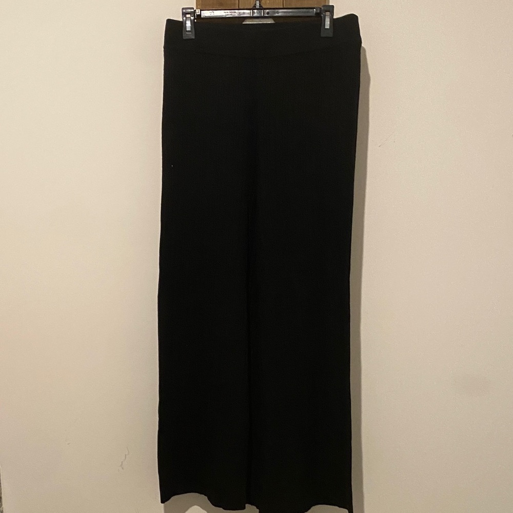 House of Harlow 1960 Elegant Black Wide Leg Trousers
